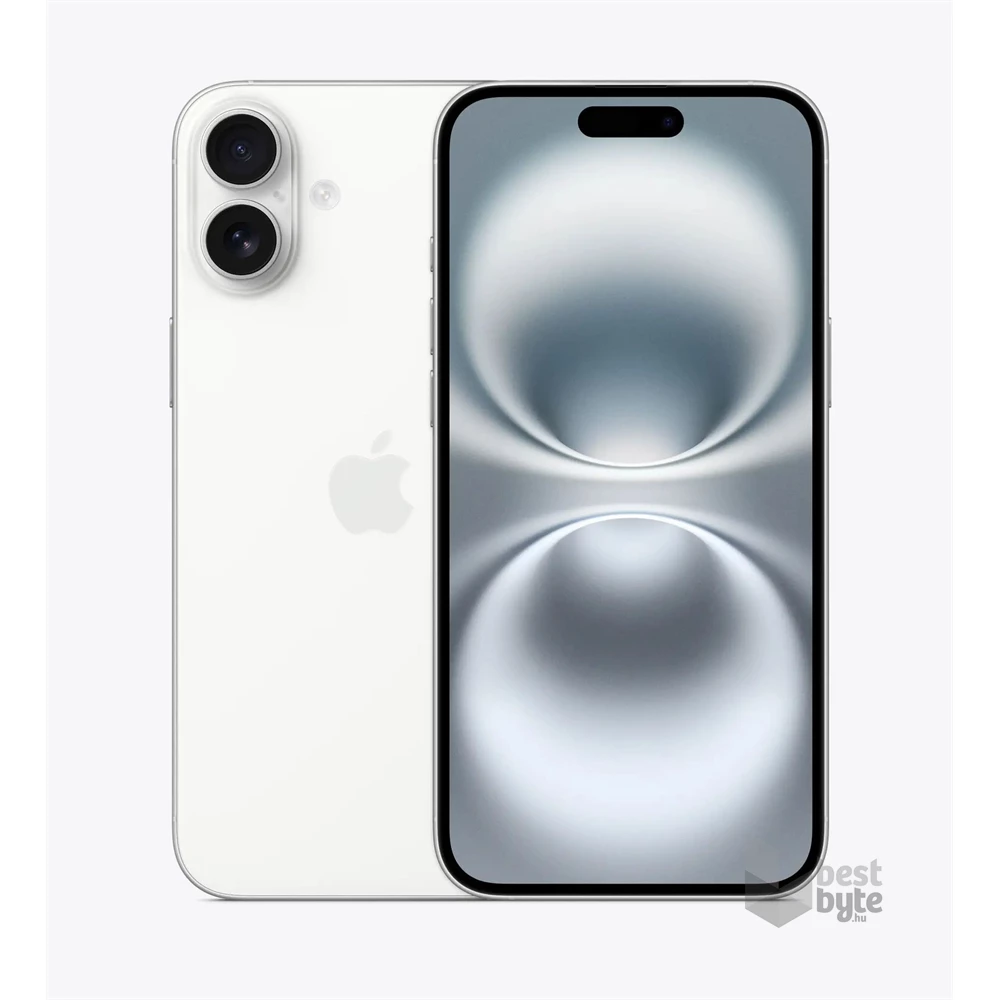 Apple iPhone 16 Plus 8/128GB kártyafüggetlen okostelefon - fehér (iOS)