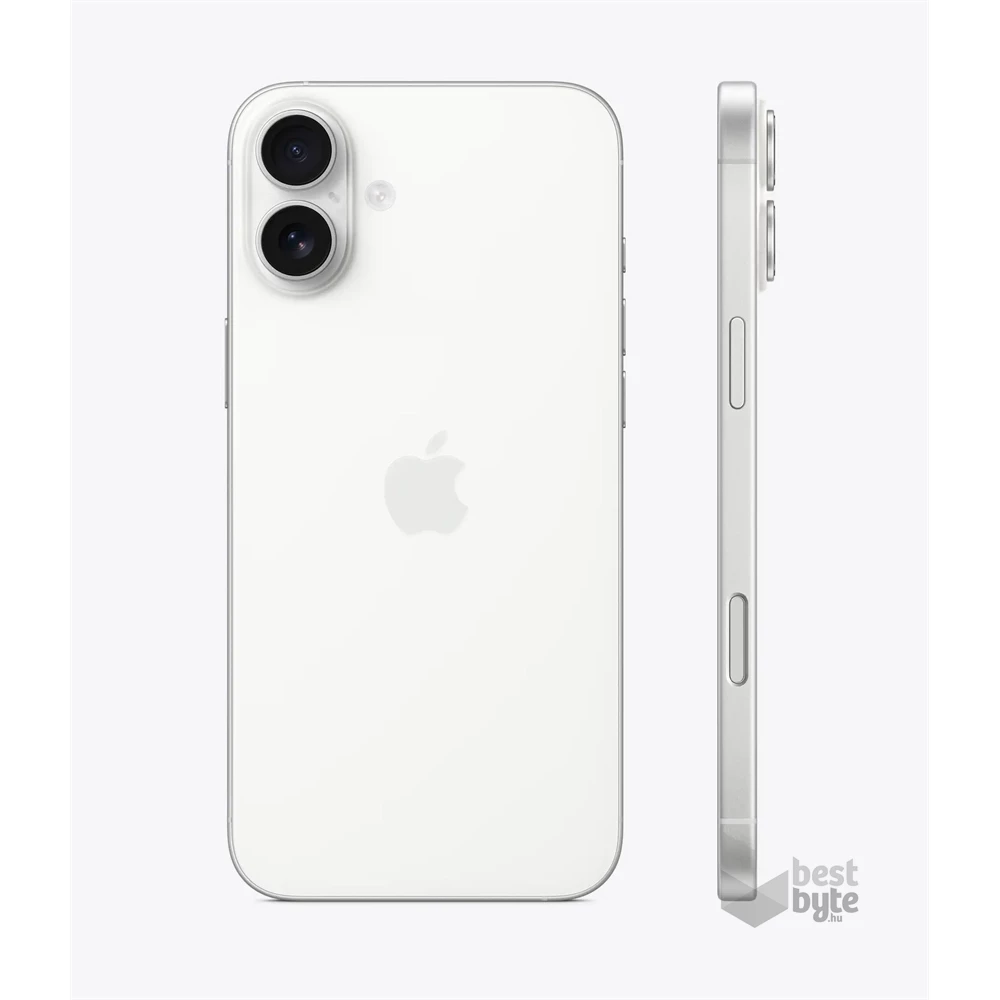 Apple iPhone 16 Plus 8/128GB kártyafüggetlen okostelefon - fehér (iOS)