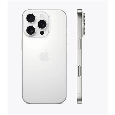 Apple iPhone 16 Pro 8/128GB kártyafüggetlen okostelefon - fehér titán (iOS)