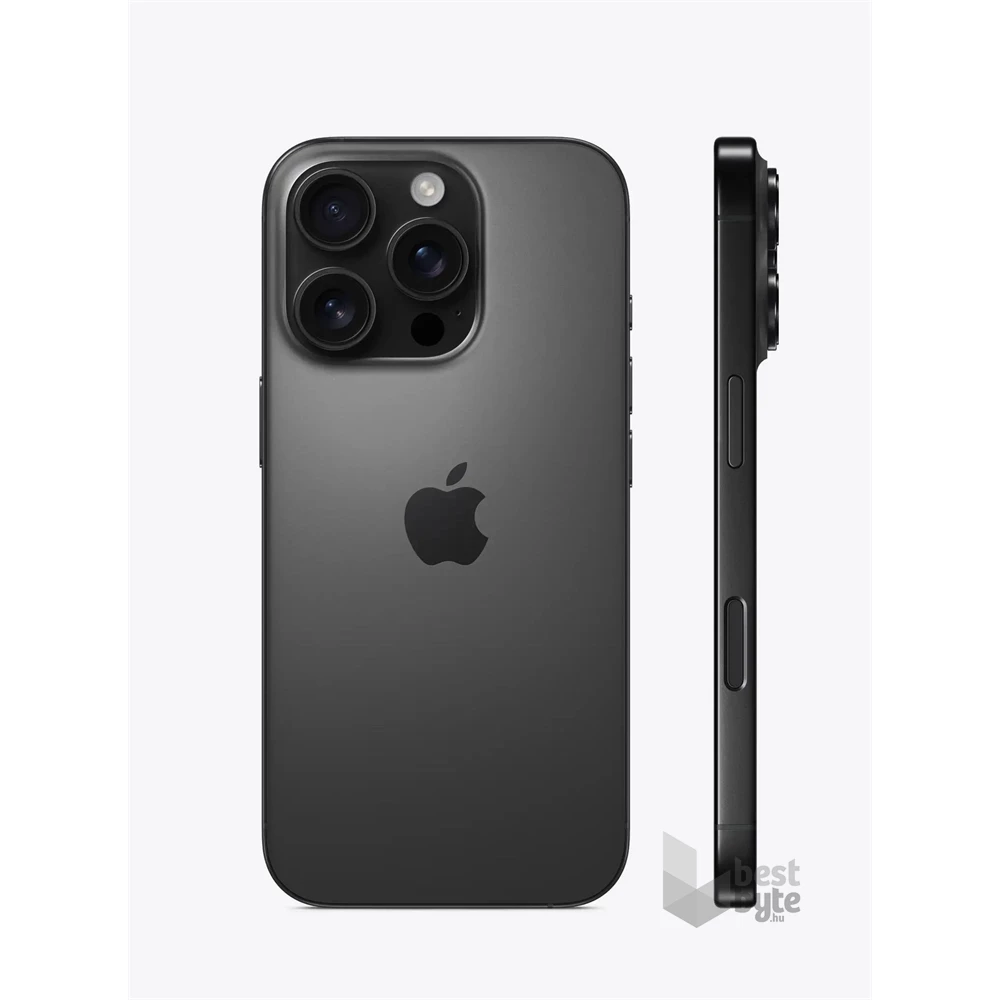 Apple iPhone 16 Pro 8/128GB kártyafüggetlen okostelefon - fekete titán (iOS)