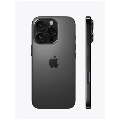 Apple iPhone 16 Pro 8/128GB kártyafüggetlen okostelefon - fekete titán (iOS)
