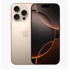 Apple iPhone 16 Pro 8/128GB kártyafüggetlen okostelefon - sivatagszínű titán (iOS)