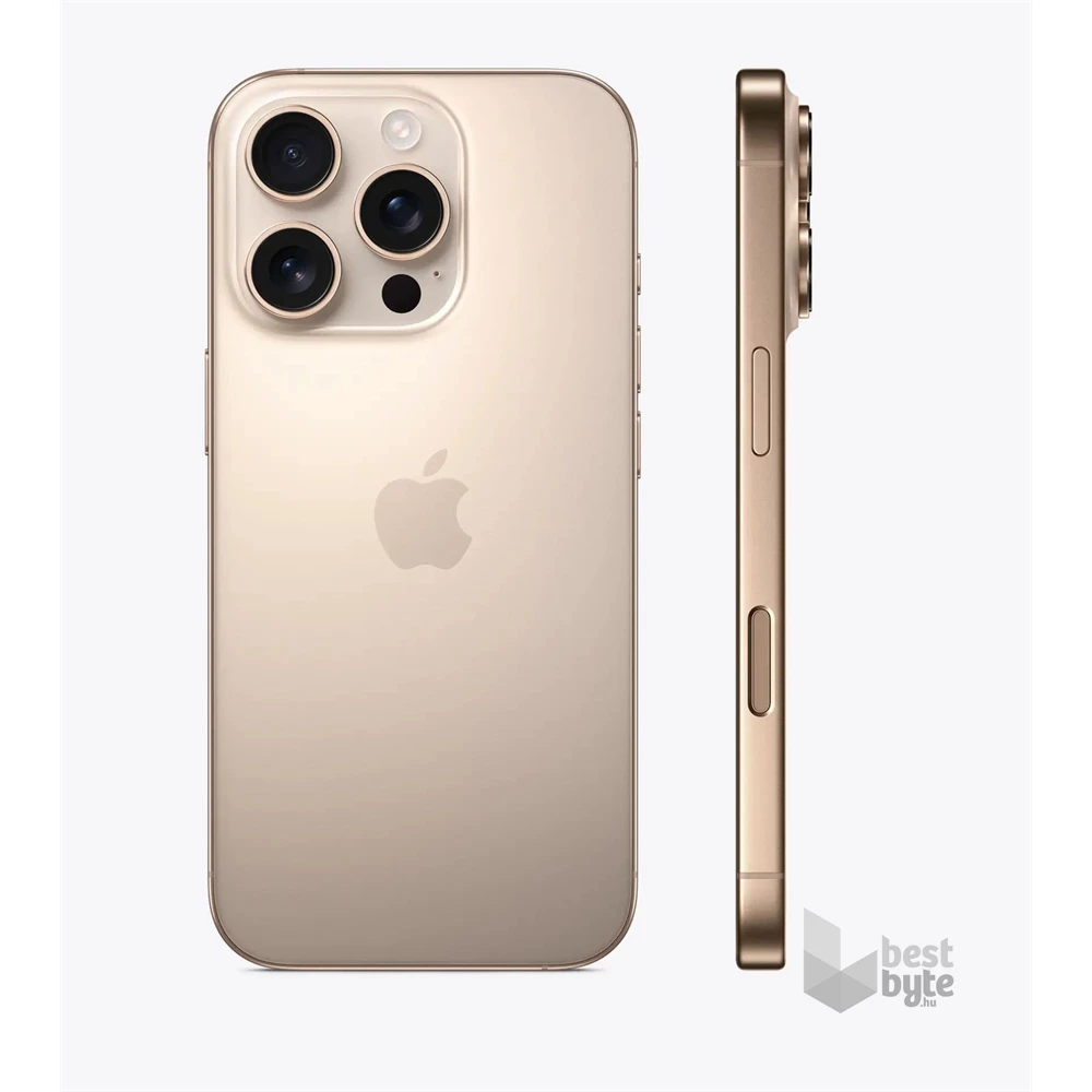 Apple iPhone 16 Pro 8/128GB kártyafüggetlen okostelefon - sivatagszínű titán (iOS)