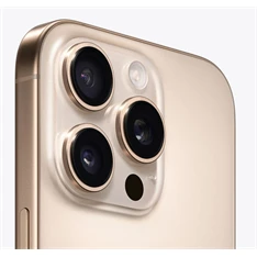 Apple iPhone 16 Pro 8/128GB kártyafüggetlen okostelefon - sivatagszínű titán (iOS)