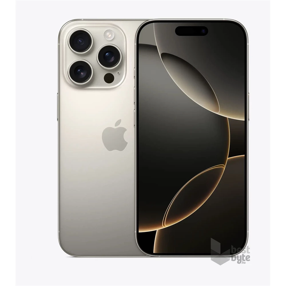 Apple iPhone 16 Pro 8/256GB kártyafüggetlen okostelefon - natúr titán (iOS)