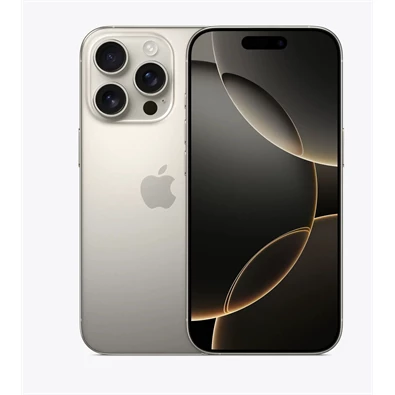 Apple iPhone 16 Pro 8/256GB kártyafüggetlen okostelefon - natúr titán (iOS)