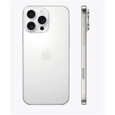 Apple iPhone 16 Pro Max 8/256GB kártyafüggetlen okostelefon - fehér titán (iOS)