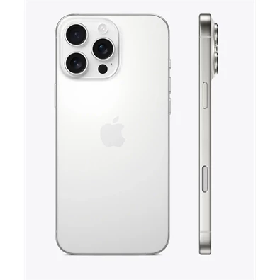 Apple iPhone 16 Pro Max 8/256GB kártyafüggetlen okostelefon - fehér titán (iOS)