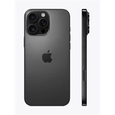 Apple iPhone 16 Pro Max 8/256GB kártyafüggetlen okostelefon - fekete titán (iOS)