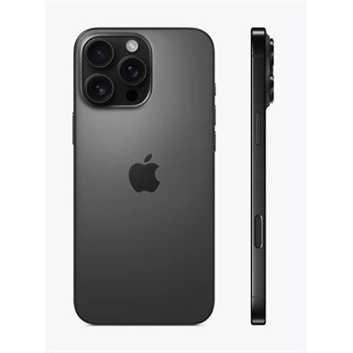 Apple iPhone 16 Pro Max 8/256GB kártyafüggetlen okostelefon - fekete titán (iOS)