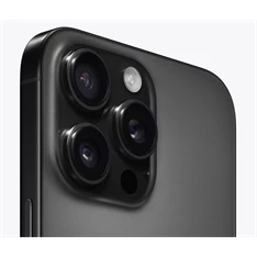 Apple iPhone 16 Pro Max 8/256GB kártyafüggetlen okostelefon - fekete titán (iOS)