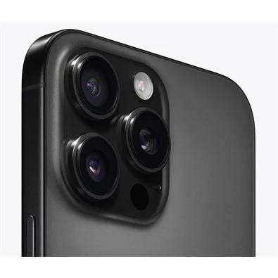Apple iPhone 16 Pro Max 8/256GB kártyafüggetlen okostelefon - fekete titán (iOS)