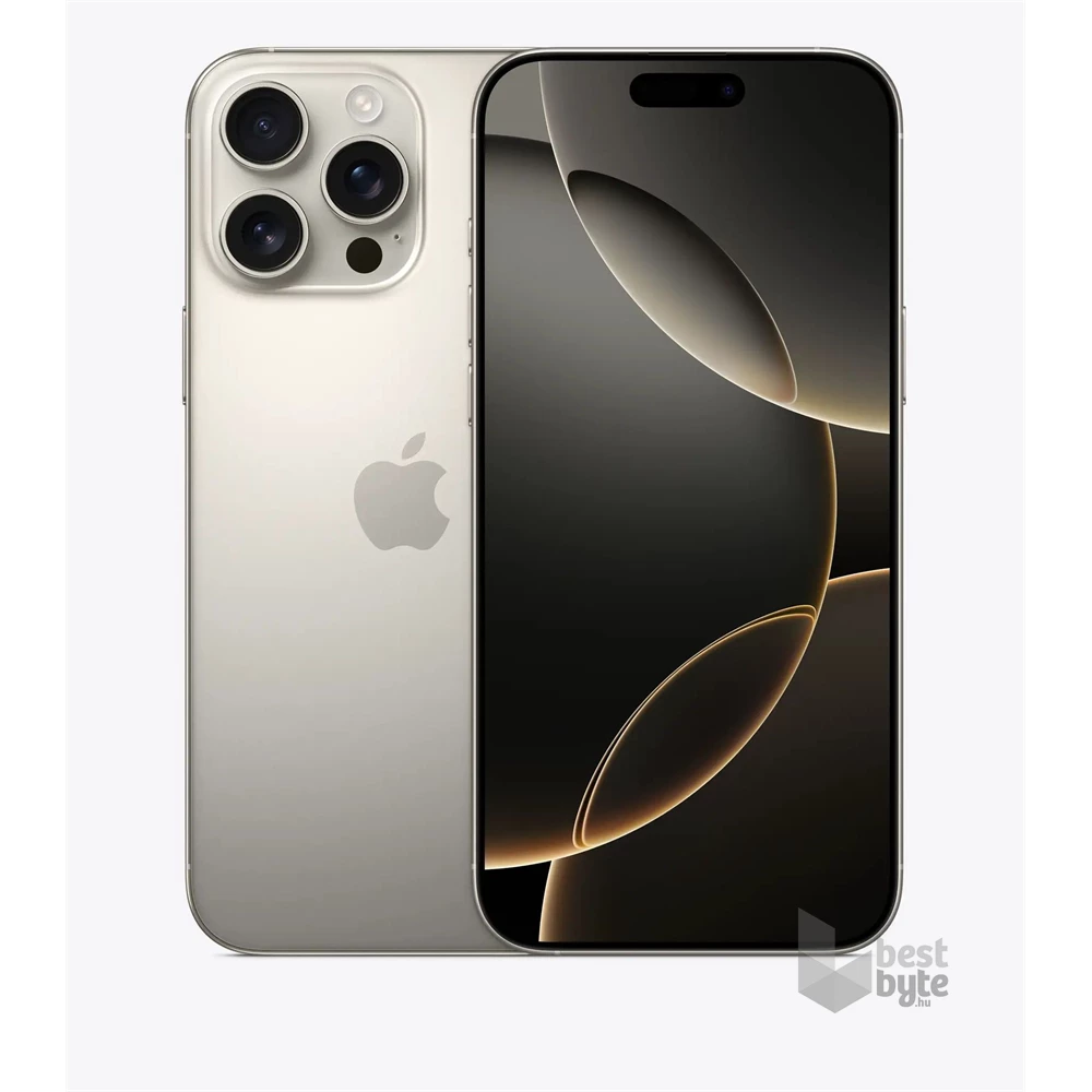 Apple iPhone 16 Pro Max 8/256GB kártyafüggetlen okostelefon - natúr titán (iOS)