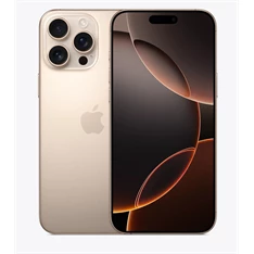 Apple iPhone 16 Pro Max 8/512GB kártyafüggetlen okostelefon - sivatagszínű titán (iOS)