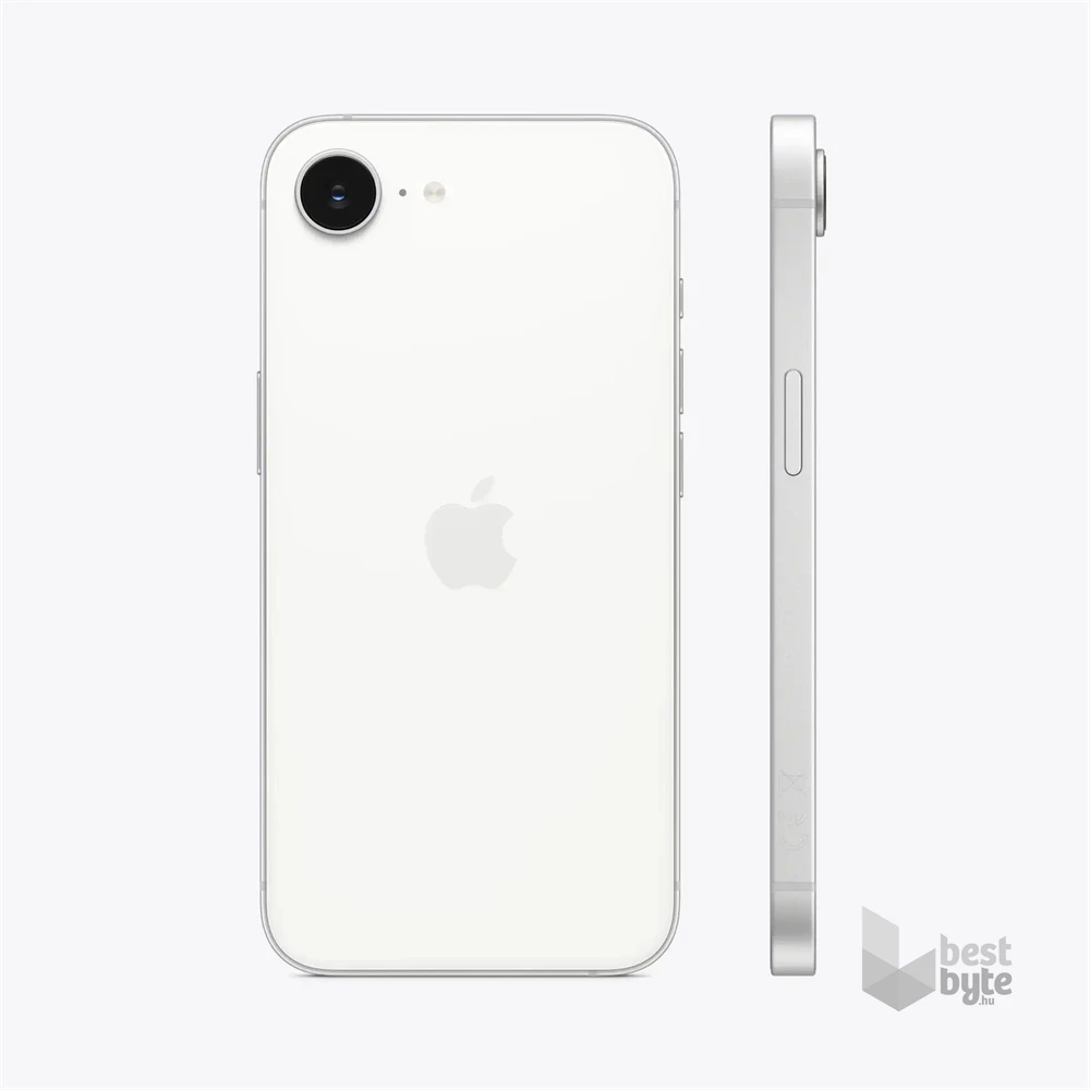 Apple iPhone 16e 8/128GB DualSIM kártyafüggetlen okostelefon - fehér (iOS)