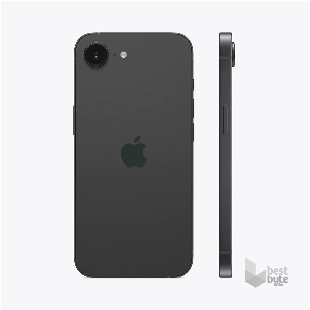 Apple iPhone 16e 8/128GB DualSIM kártyafüggetlen okostelefon - fekete (iOS)