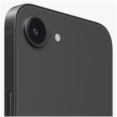 Apple iPhone 16e 8/128GB DualSIM kártyafüggetlen okostelefon - fekete (iOS)