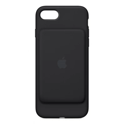 Apple Smart Battery iPhone 7 fekete akkus szilikon hátlap