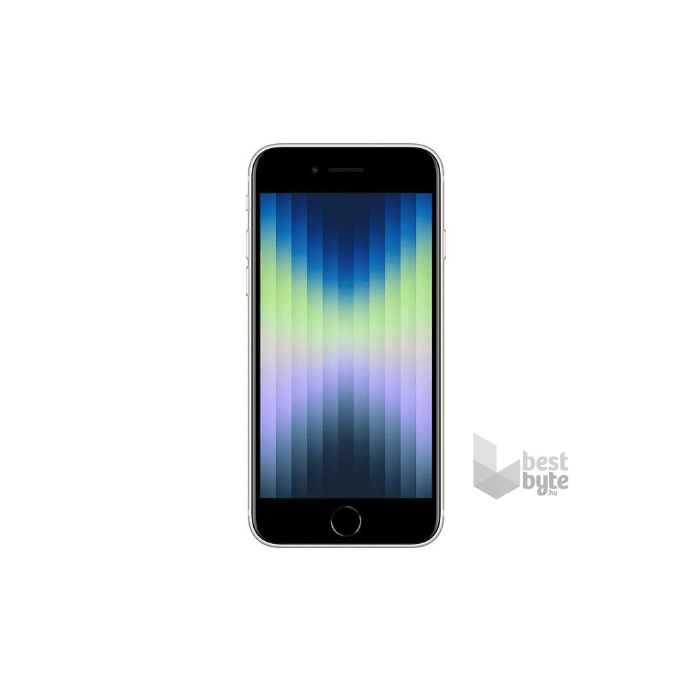 Apple iPhone SE3 4/64GB Starlight kártyafüggetlen okostelefon - fehér (iOS)
