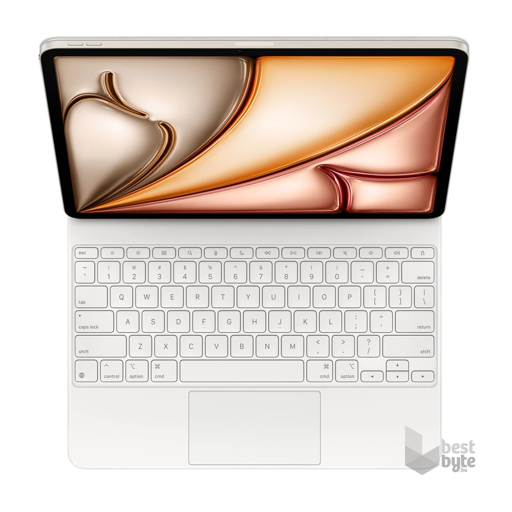 Apple mdfw4lb/a Magic Keyboard iPad Air 13" (M3) US fehér billentyűzetes tok