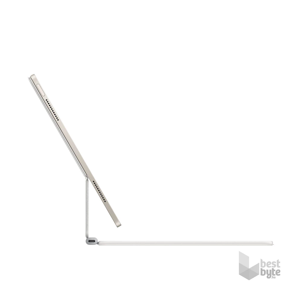 Apple mdfw4lb/a Magic Keyboard iPad Air 13" (M3) US fehér billentyűzetes tok
