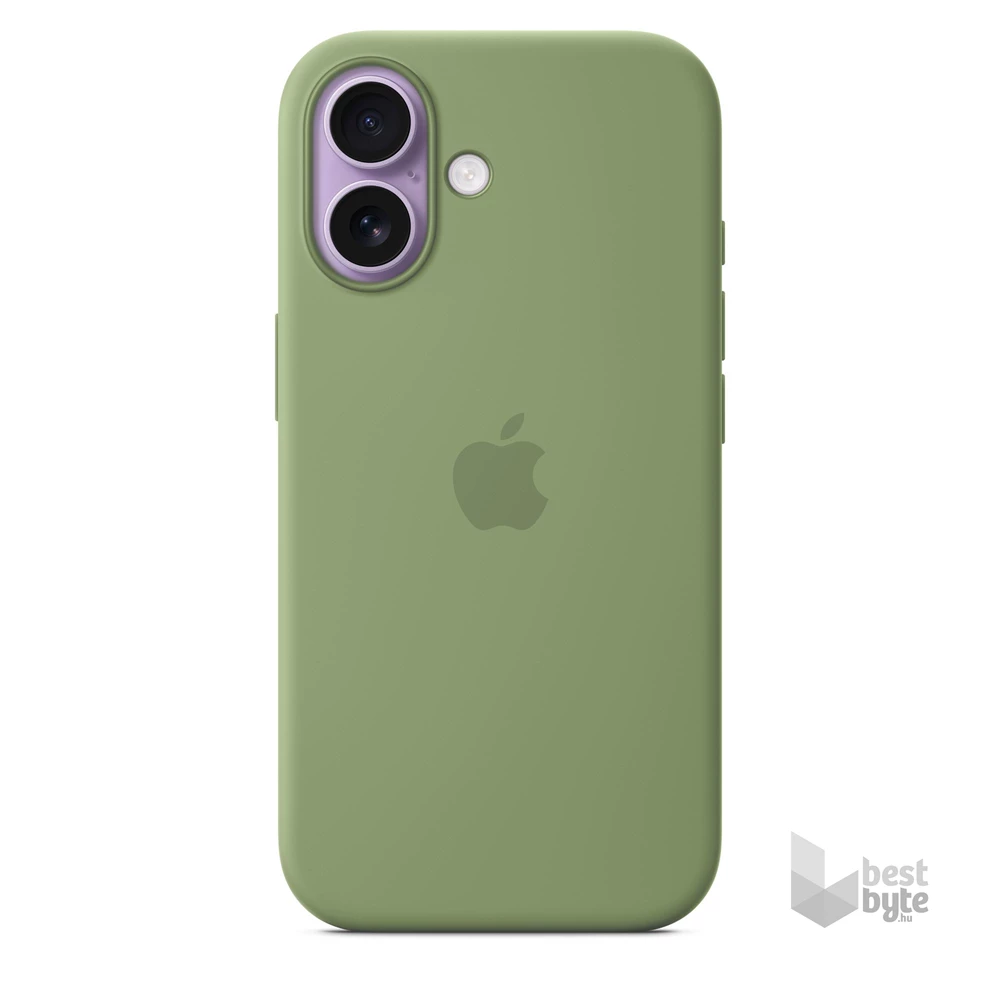 Apple mgex4zm/a iPhone 17 MagSafe világos mohazöld szilikon tok