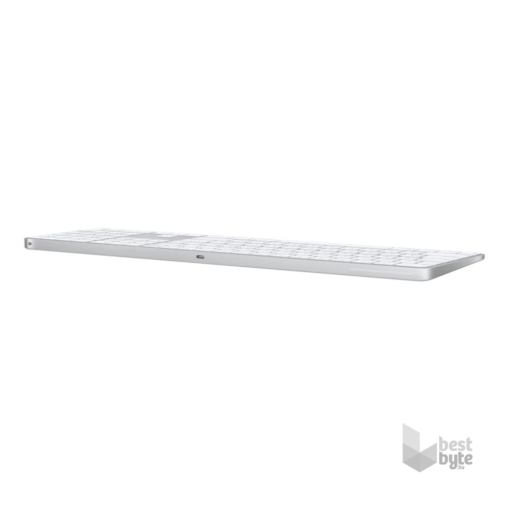 Apple mxk73mg/a Magic Keyboard (2024) Touch ID & Numpad HUN fehér billentyűzet