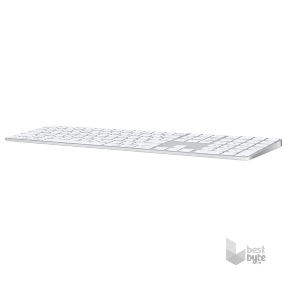 Apple mxk73mg/a Magic Keyboard (2024) Touch ID & Numpad HUN fehér billentyűzet