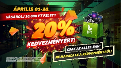 Áprilisban tényleg megéri betérni hozzánk az Allee-ba!