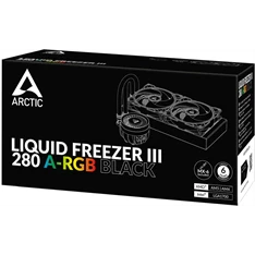 Arctic ACFRE00143A Liquid Freezer III 280 A-RGB fekete vízhűtéses processzorhűtő