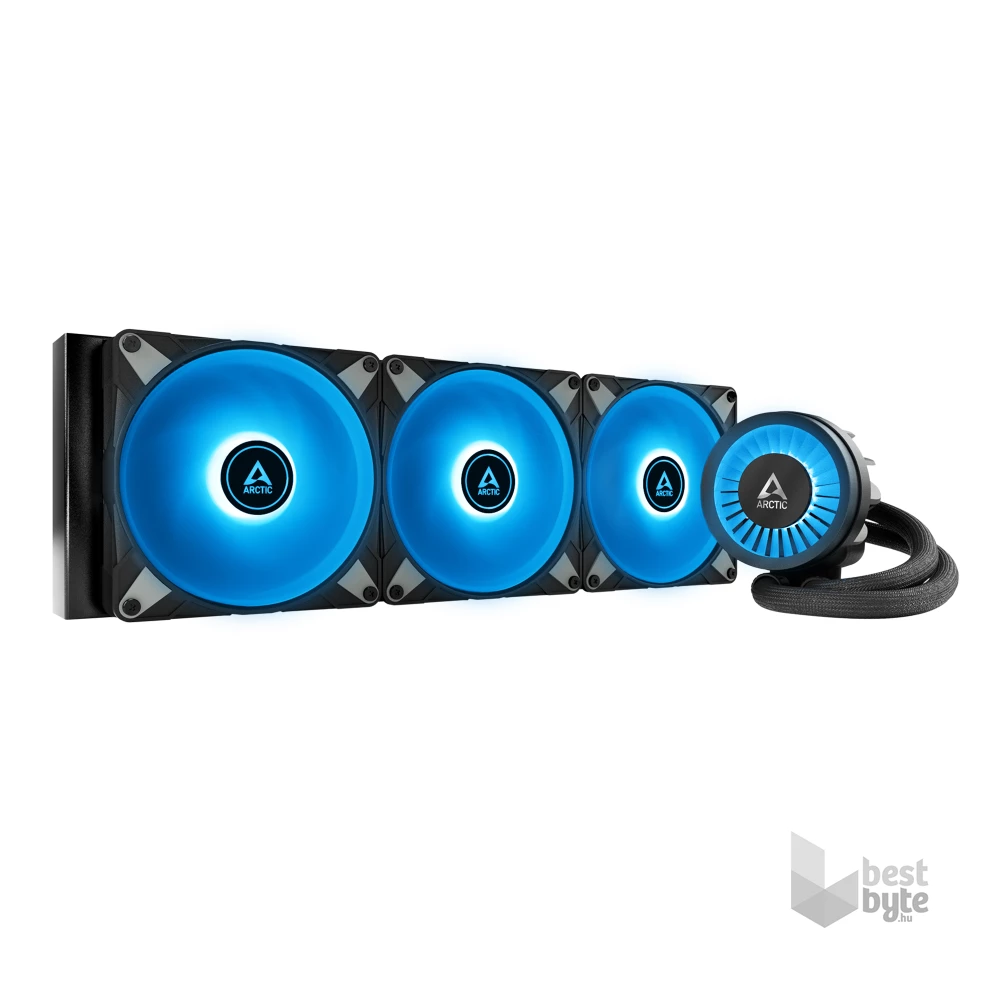 Arctic ACFRE00145A Liquid Freezer III 420 A-RGB fekete vízhűtéses processzorhűtő