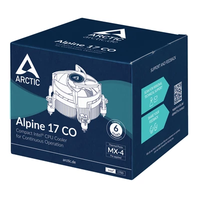 Arctic Alpine 17 CO Intel processzor hűtő
