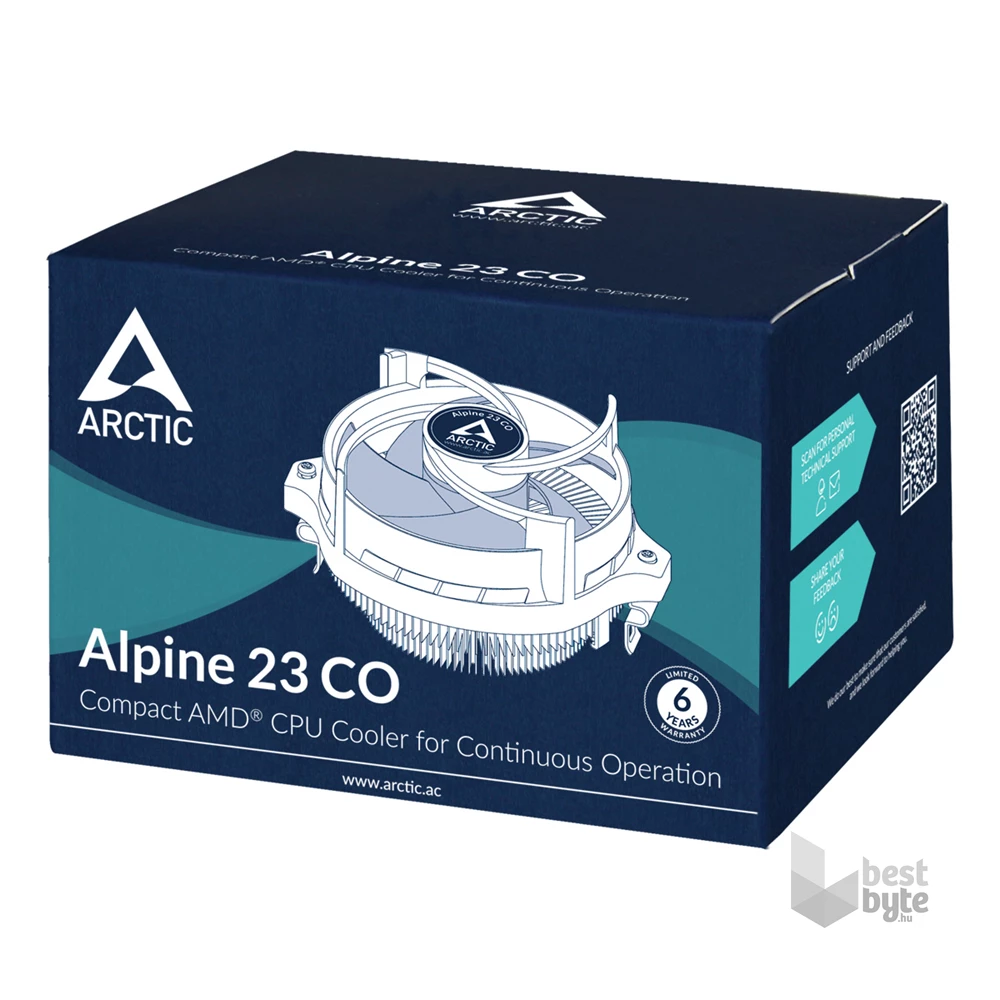 Arctic Alpine 23 CO AMD processzor hűtő