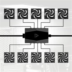 Arctic Case Fan HUB ACFAN00175A ventilátor elosztó hub
