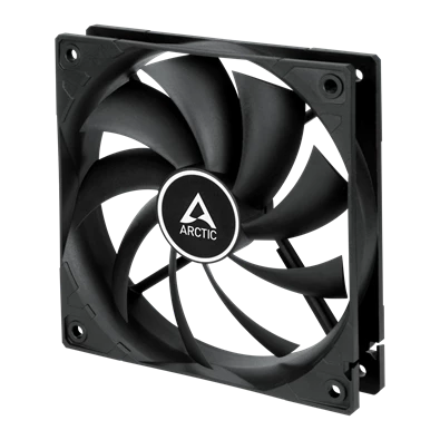 Arctic F12 120mm fekete ventilátor