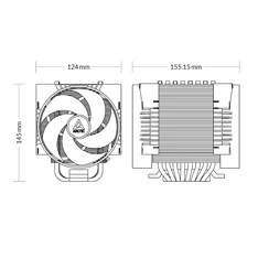 Arctic Freezer 4U-M processzor hűtő