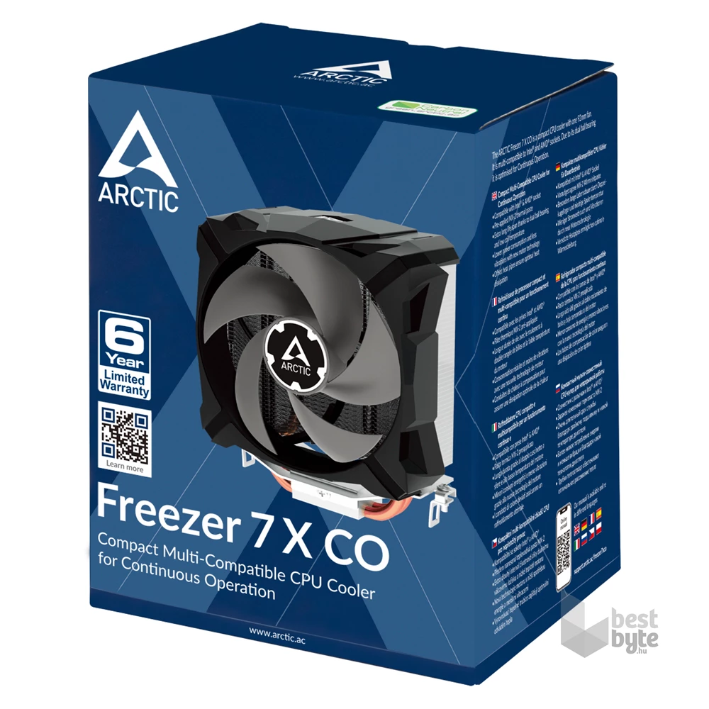 Arctic Freezer 7 X CO processzor hűtő