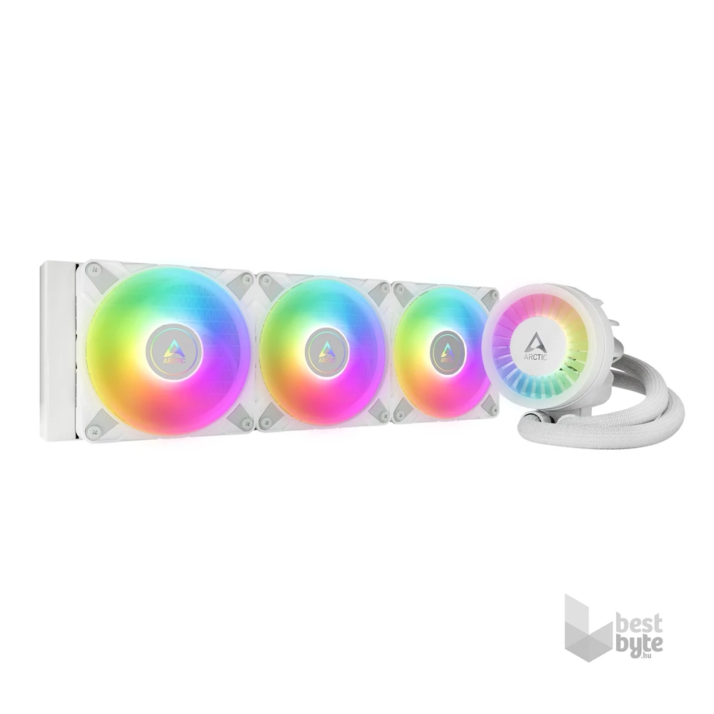 Arctic Liquid Freezer III 360 A-RGB fehér vízhűtéses processzorhűtő
