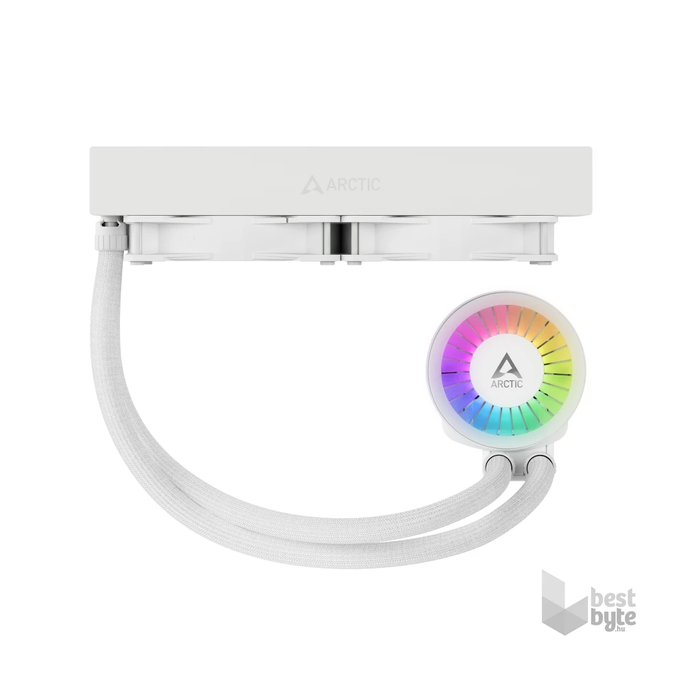 Arctic Liquid Freezer III 240 A-RGB fehér vízhűtéses processzorhűtő