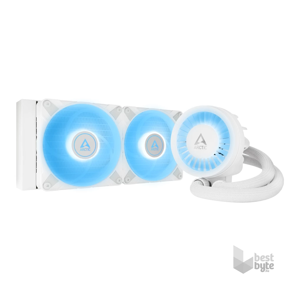Arctic Liquid Freezer III 240 A-RGB fehér vízhűtéses processzorhűtő