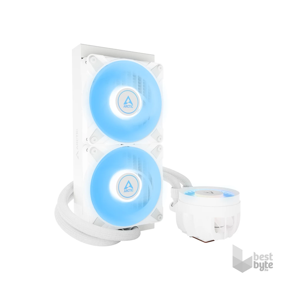 Arctic Liquid Freezer III 240 A-RGB fehér vízhűtéses processzorhűtő