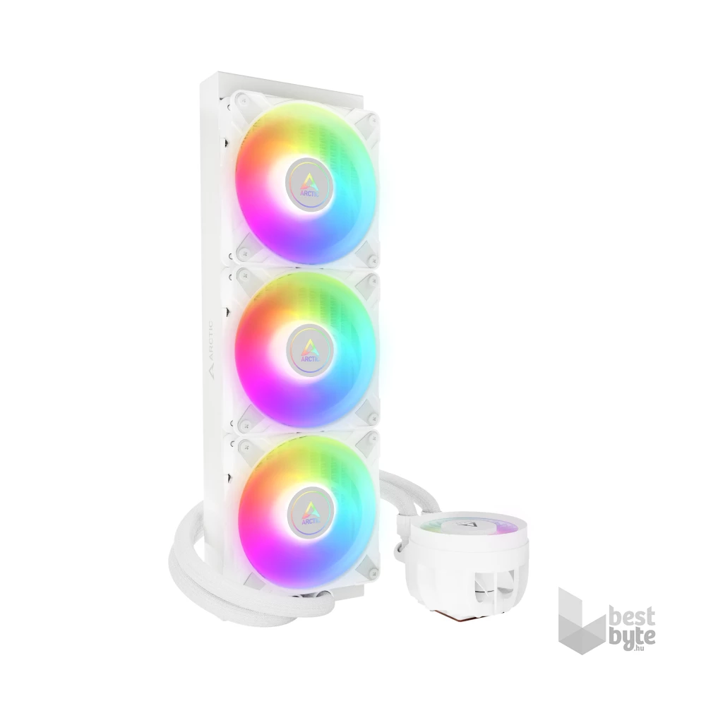 Arctic Liquid Freezer III 360 A-RGB fehér vízhűtéses processzorhűtő