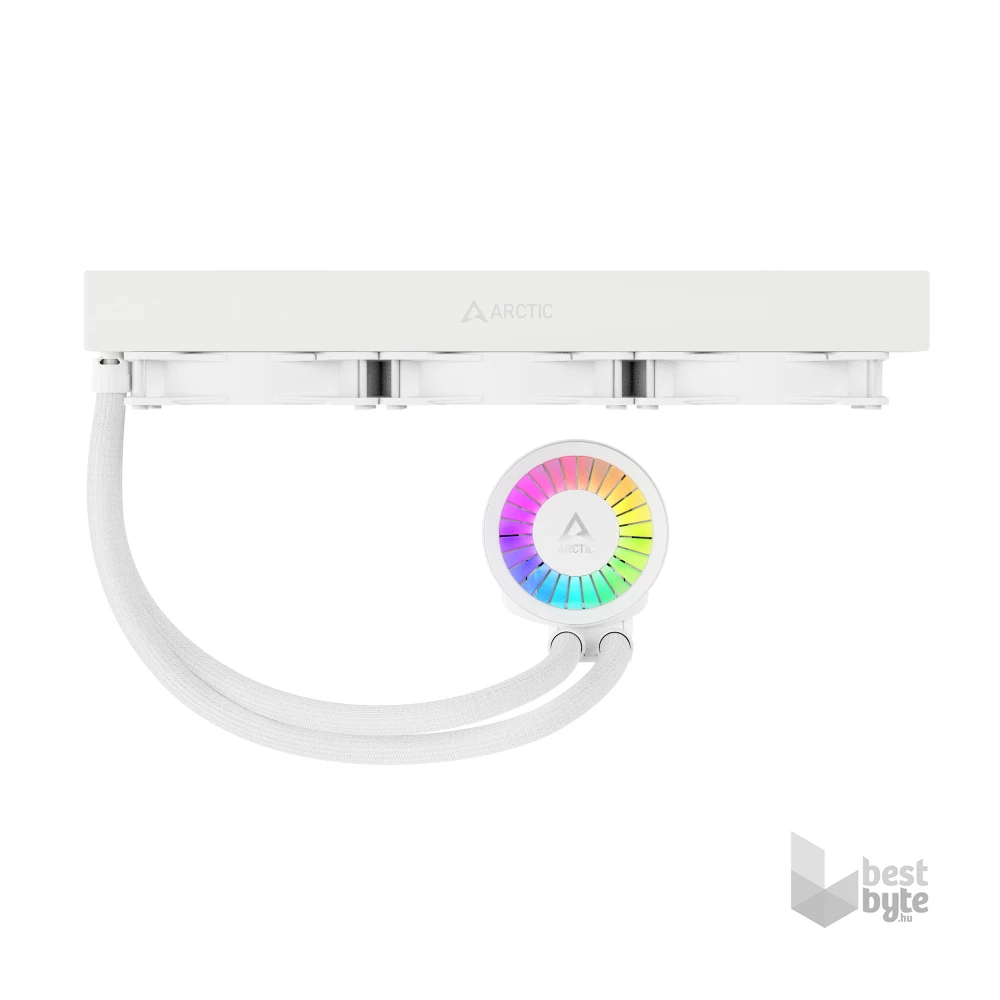 Arctic Liquid Freezer III 360 A-RGB fehér vízhűtéses processzorhűtő