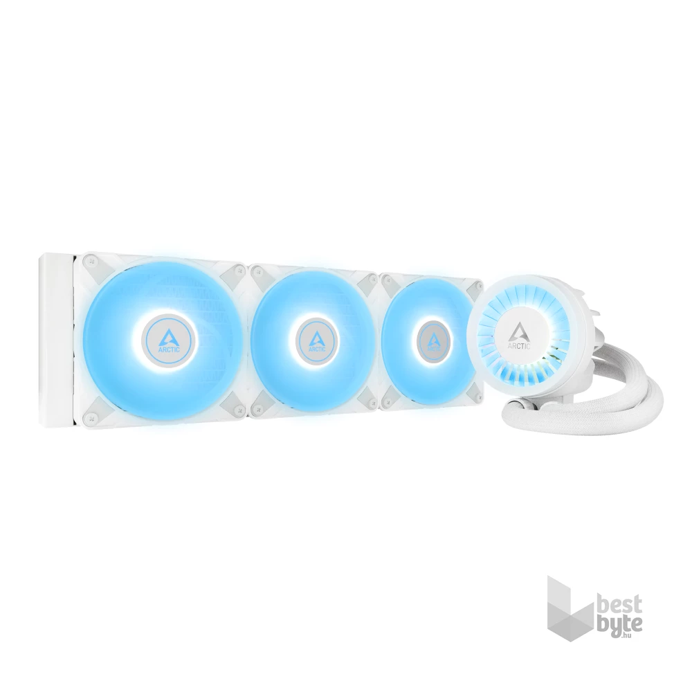 Arctic Liquid Freezer III 360 A-RGB fehér vízhűtéses processzorhűtő