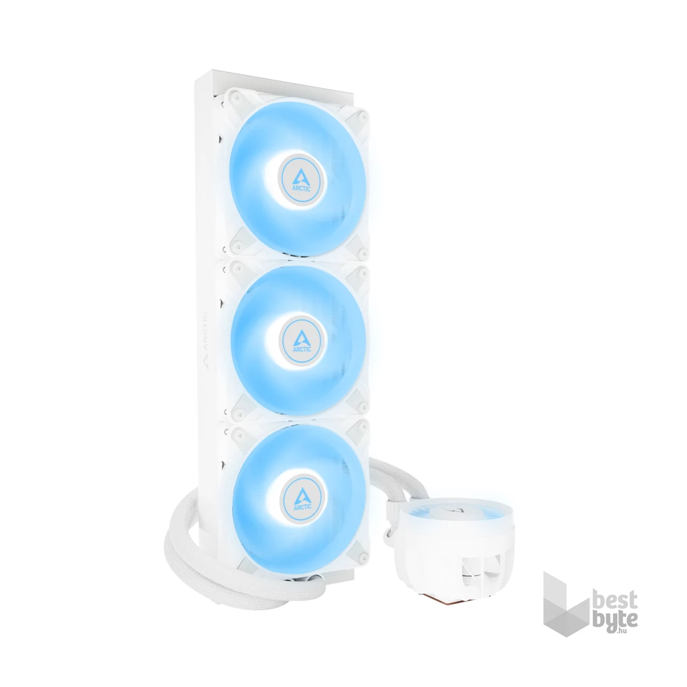 Arctic Liquid Freezer III 360 A-RGB fehér vízhűtéses processzorhűtő