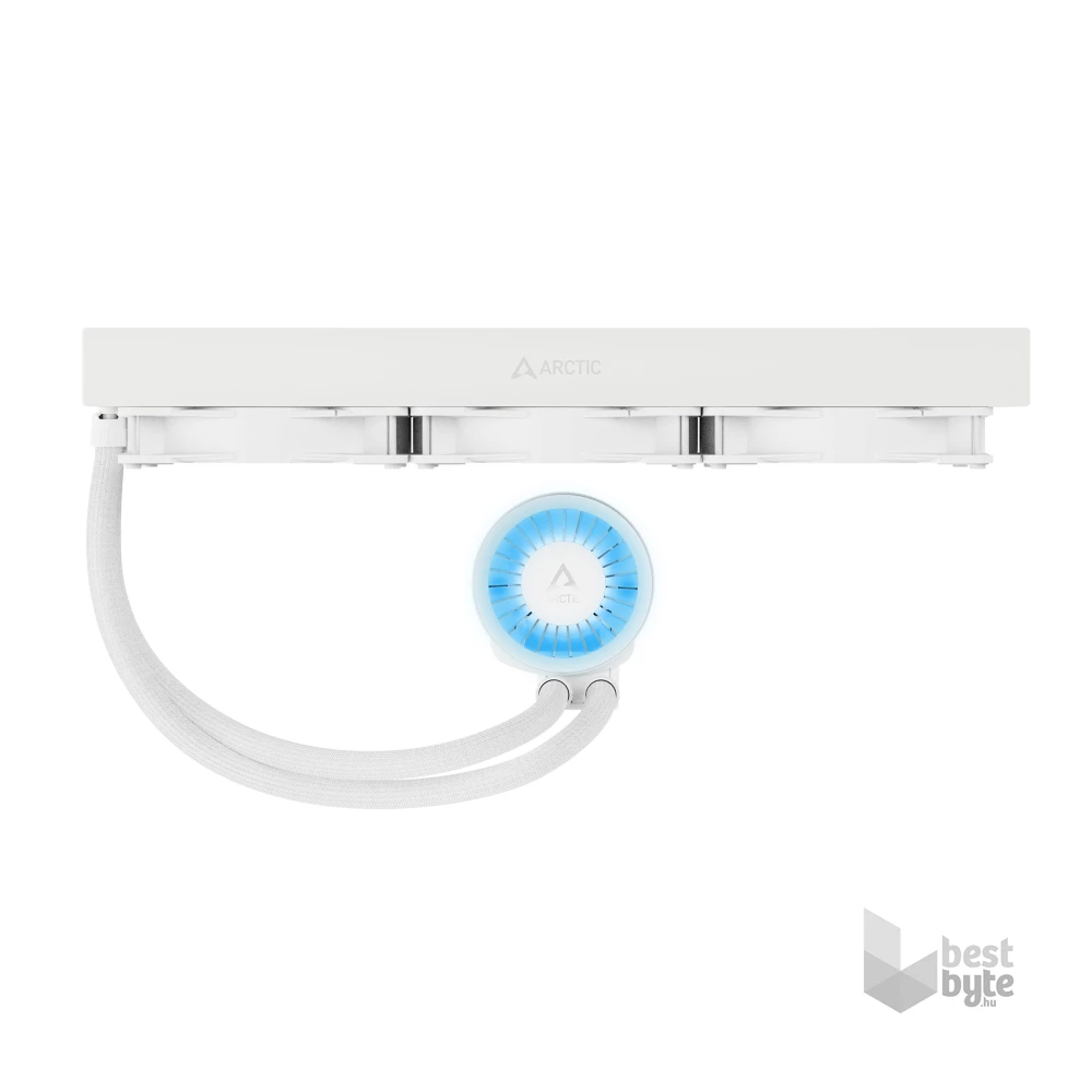 Arctic Liquid Freezer III - 420 A-RGB fehér processzor hűtő