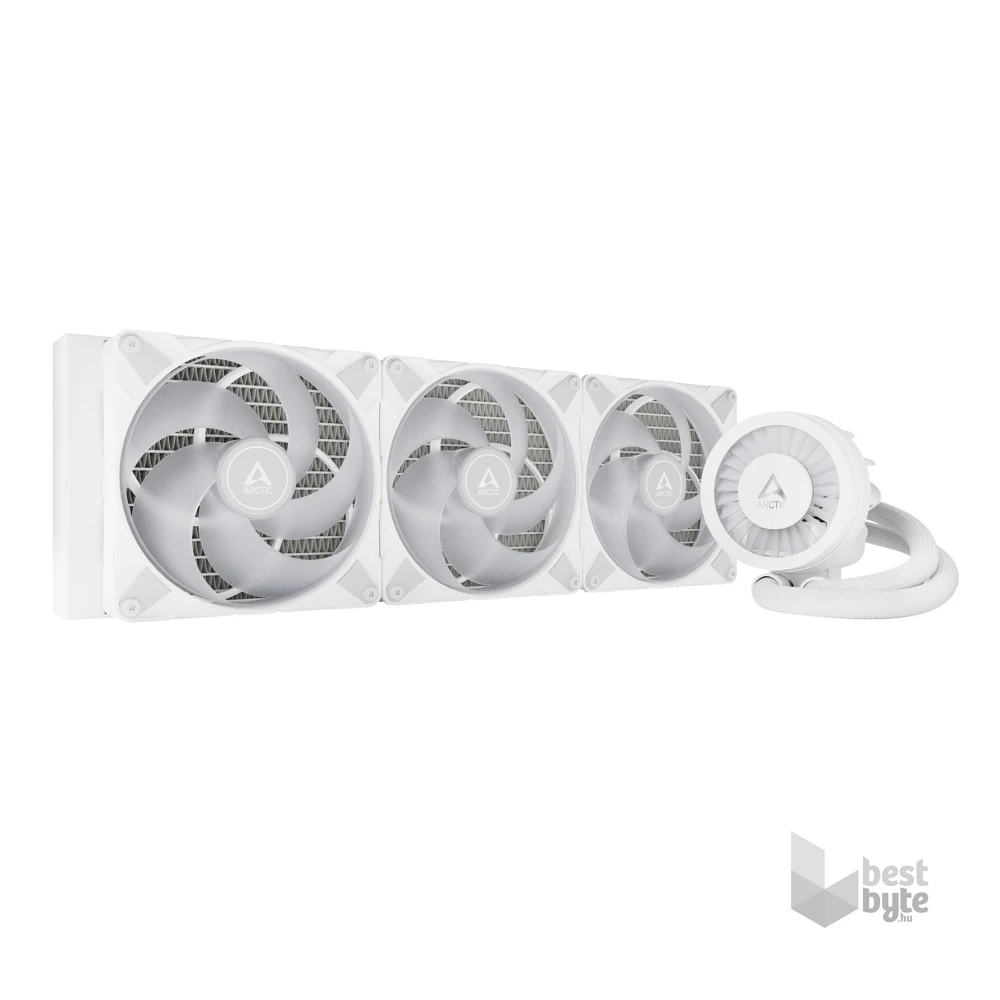 Arctic Liquid Freezer III - 420 A-RGB fehér processzor hűtő