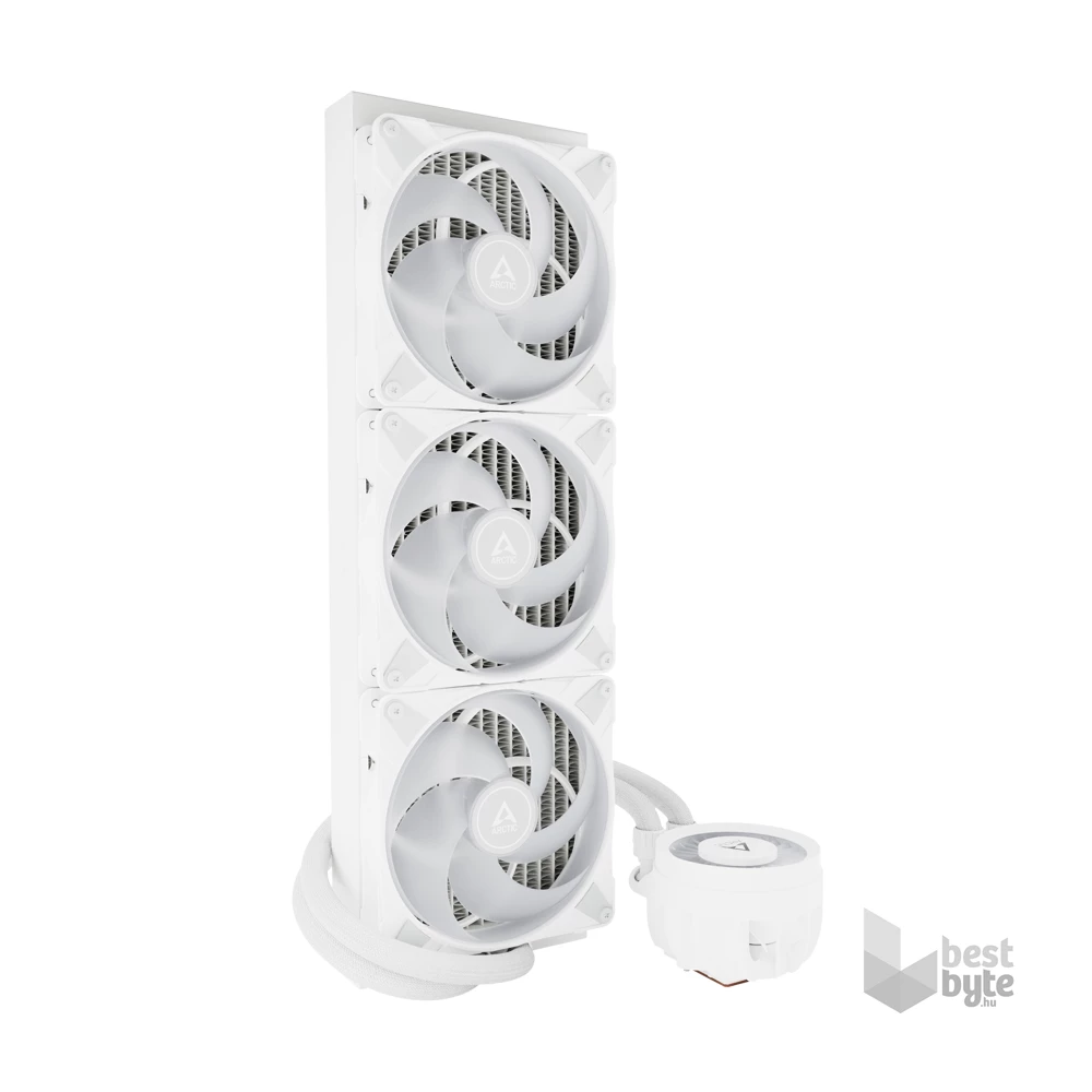 Arctic Liquid Freezer III - 420 A-RGB fehér processzor hűtő