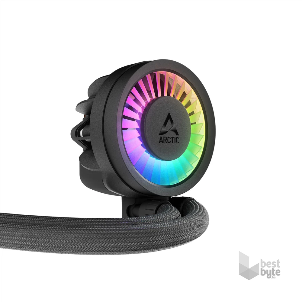 Arctic Liquid Freezer III Pro 240 A-RGB fekete vízhűtéses processzor hűtő
