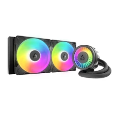 Arctic Liquid Freezer III Pro 280 A-RGB fekete vízhűtéses processzor hűtő